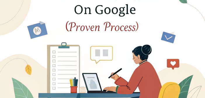 How to Write Blog Posts That Rank on Google (Proven Process)
